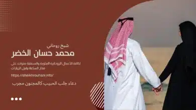 دعاء جلب الحبيب كالمجنون مجرب